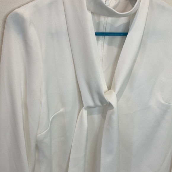 Intermix Rinnah Tie Detail Choker Neck Blouse - Picture 5 of 9